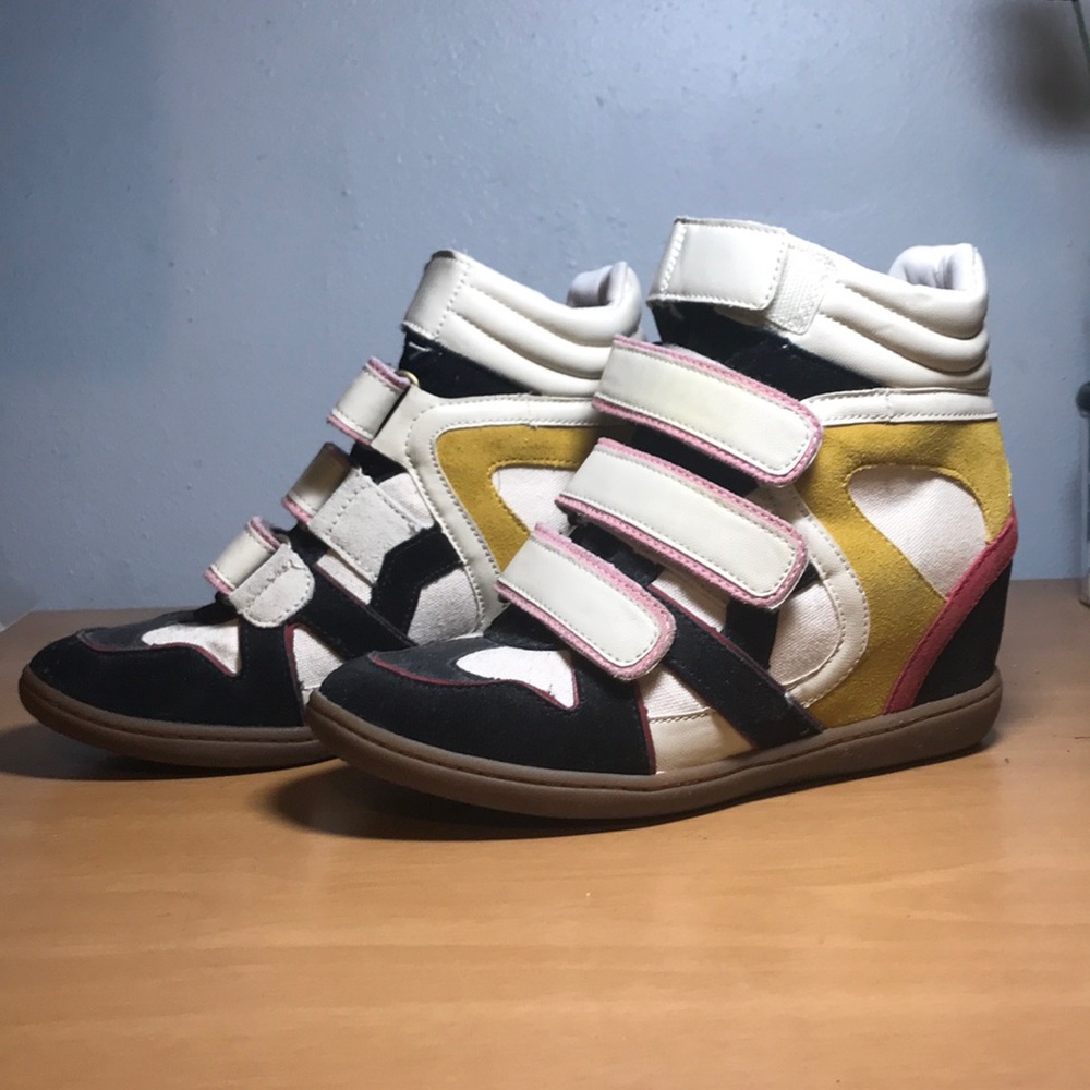 Skechers wedges.